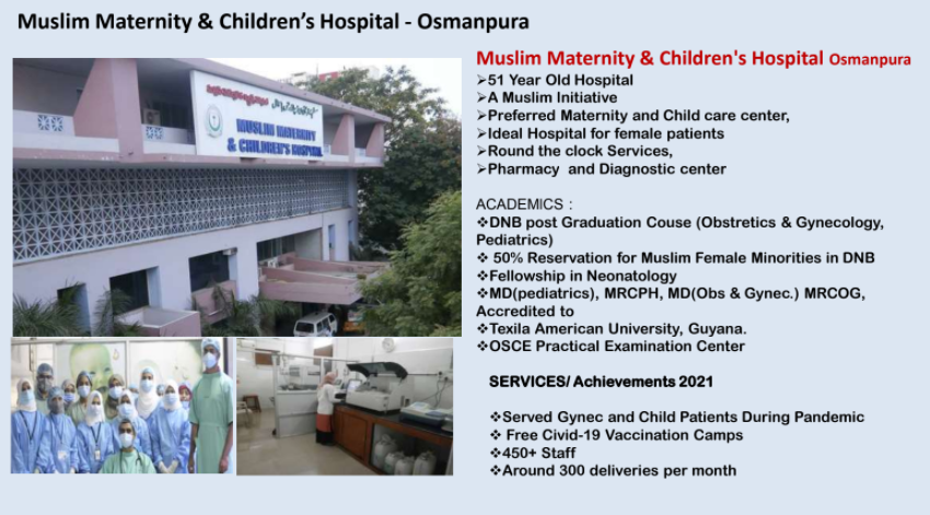Muslim Maternity & Children's Hospital - Osmanpura